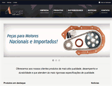 Tablet Screenshot of apexengine.com.br